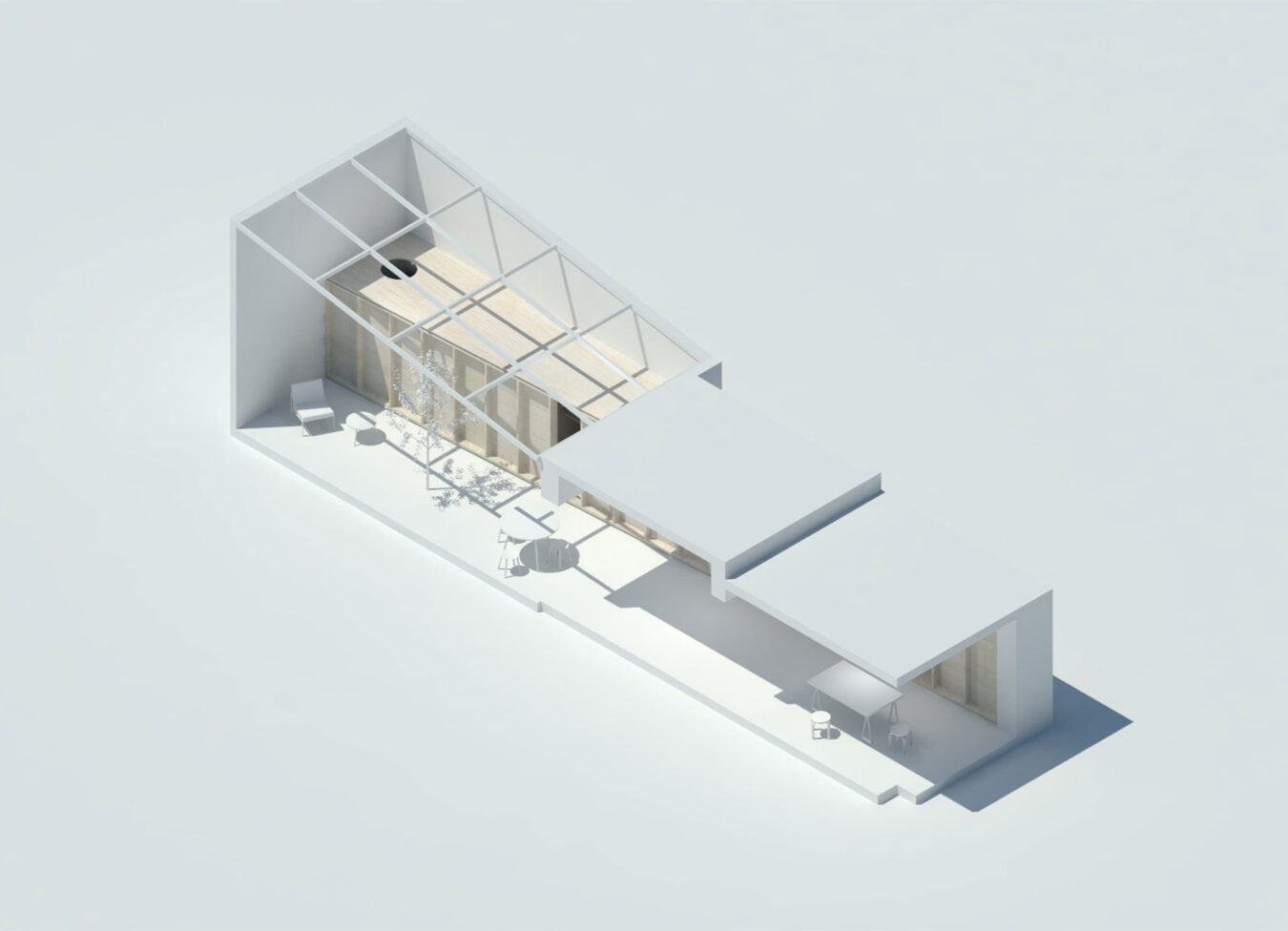 image . études . transformation d'un local [ 2018 ] © mbl architectes
