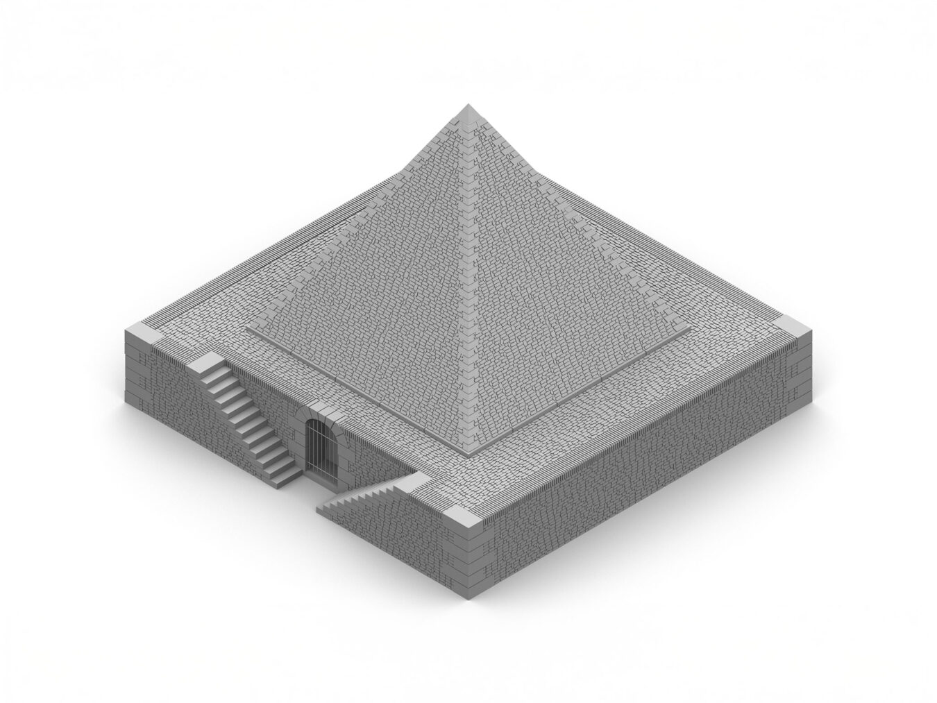 modélisation de 20 projets . impression 3D . exposition Miscellaneous Follies, KANAL - Centre Pompidou [ 2019 ]