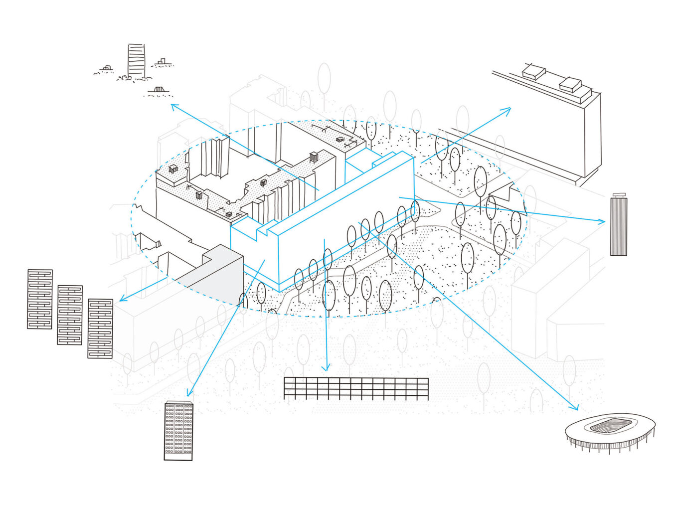 diagramme . lot D · ZAC Chapelle-Charbon · Paris [ concours · 2022 ] © mbl architectes + © UR