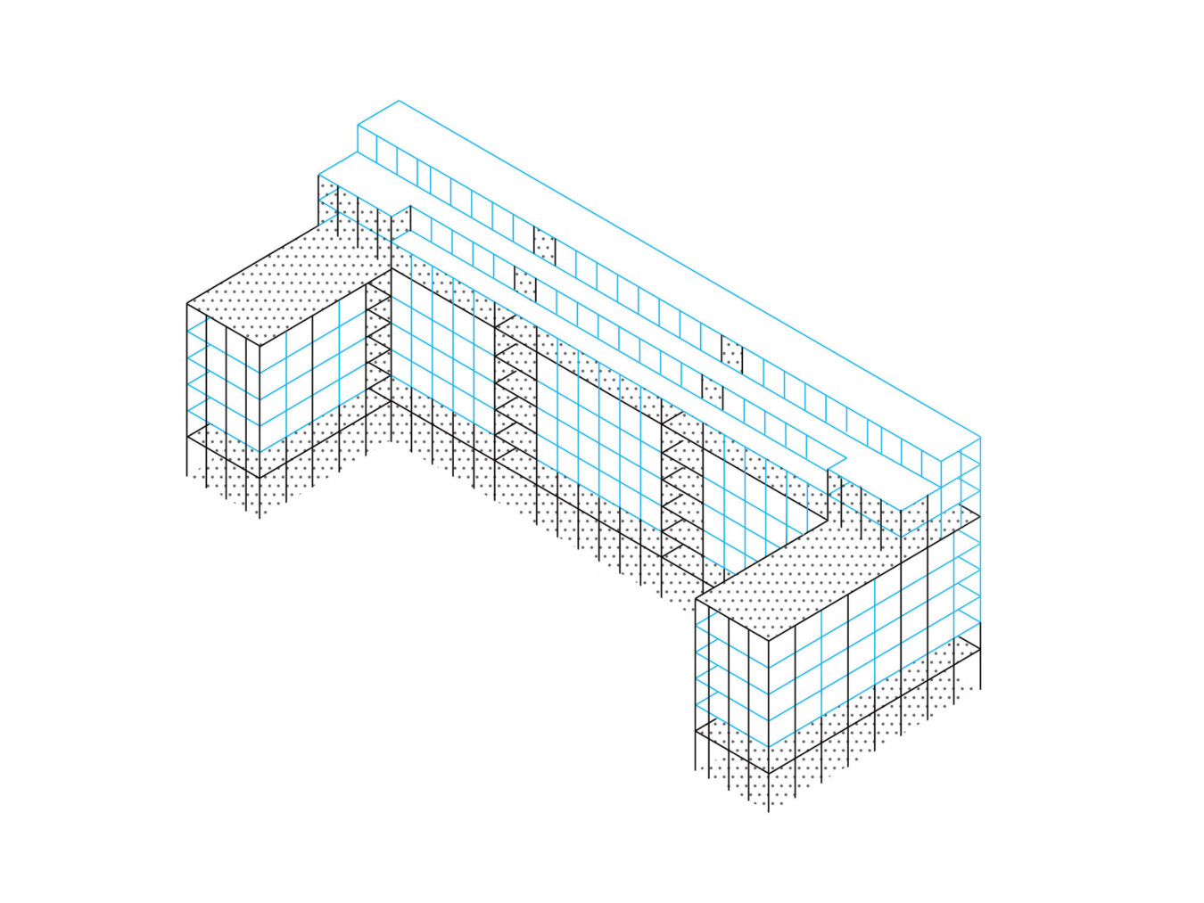 diagramme . lot D · ZAC Chapelle-Charbon · Paris [ concours · 2022 ] © mbl architectes + © UR