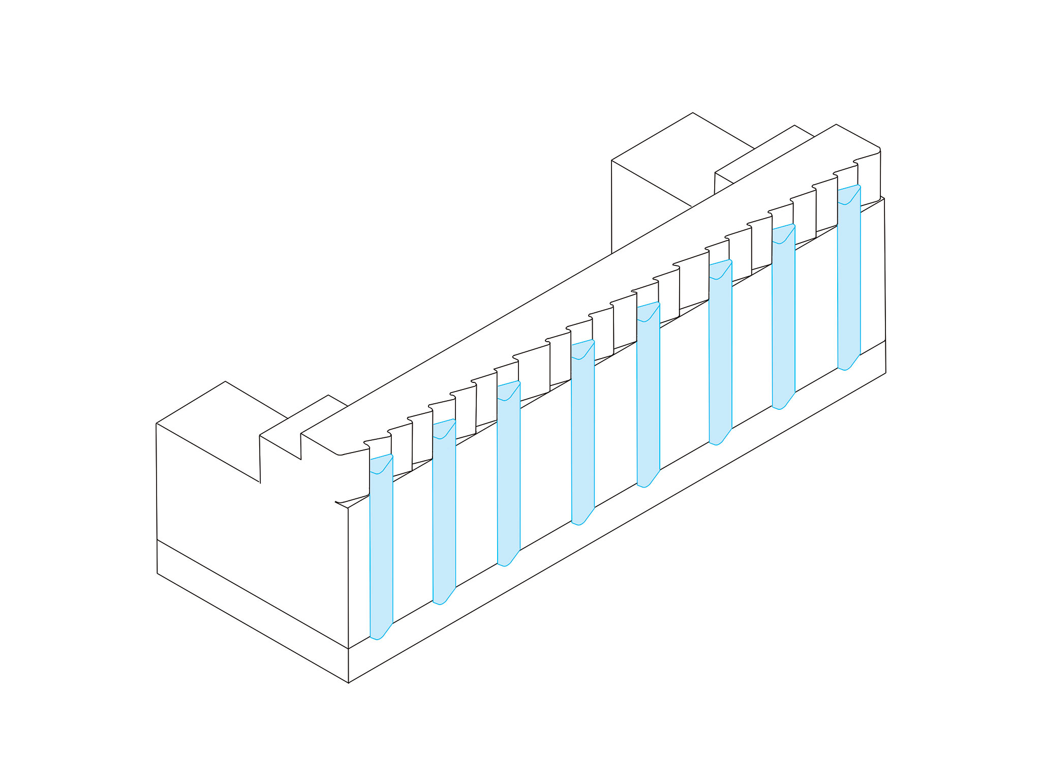 diagramme . lot D · ZAC Chapelle-Charbon · Paris [ concours · 2022 ] © mbl architectes + © UR