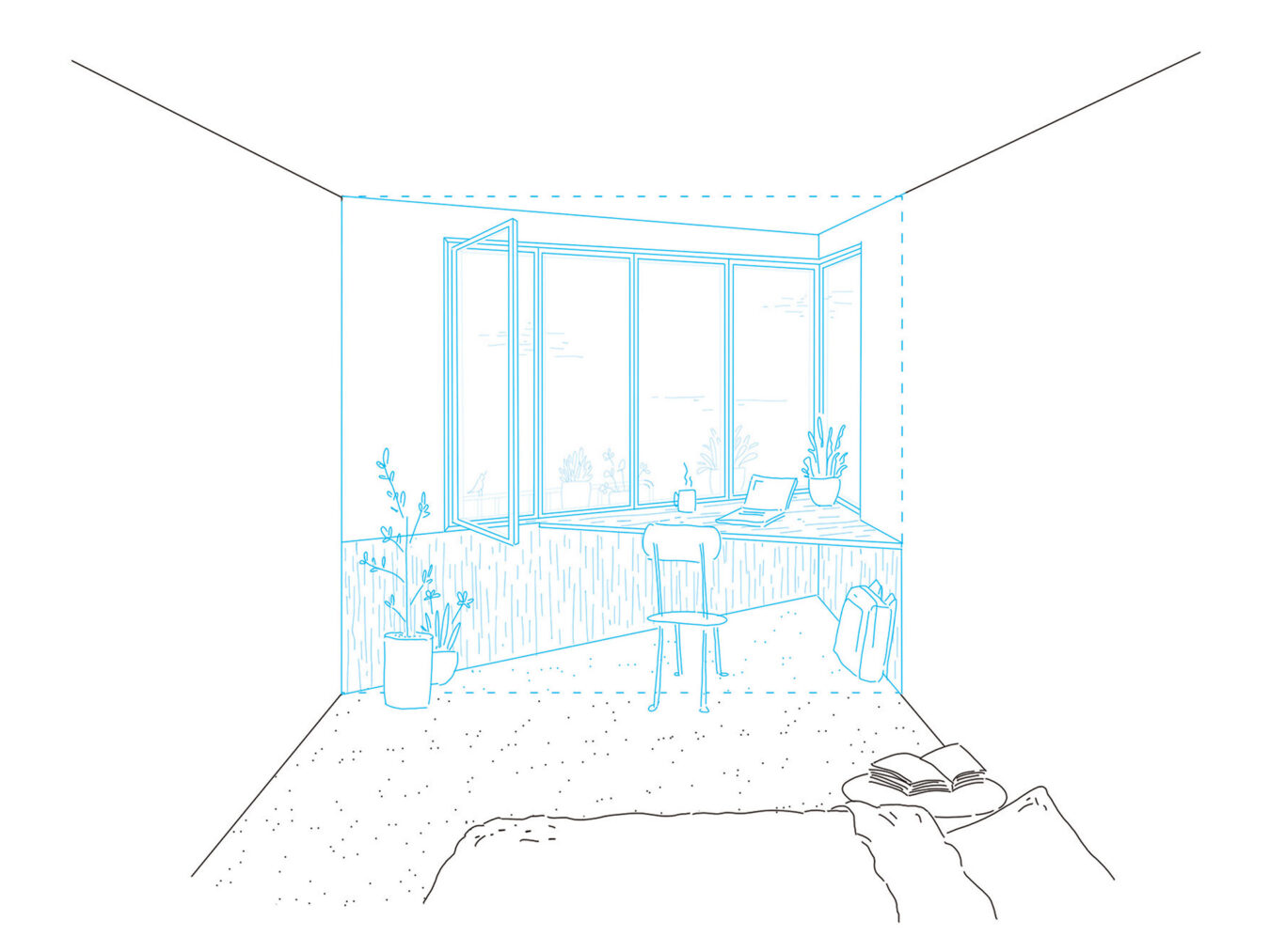 illustration . lot D · ZAC Chapelle-Charbon · Paris [ concours · 2022 ] © mbl architectes + © UR