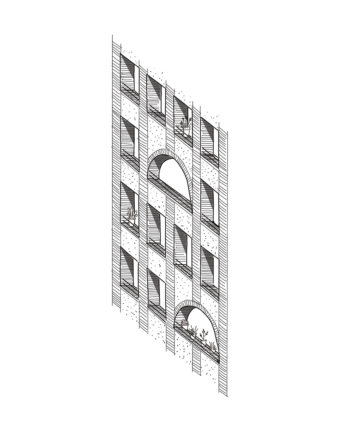 diagramme . îlot Lyon · ZAC du Grand Matabiau © Lina Ghotmeh Architecture + © mbl architectes + © Buzzo Spinelli + © Bond Society + © crypto architectes + © D'une Ville A L'autre © Atelier Franck Boutté [ concours · 2022 ]