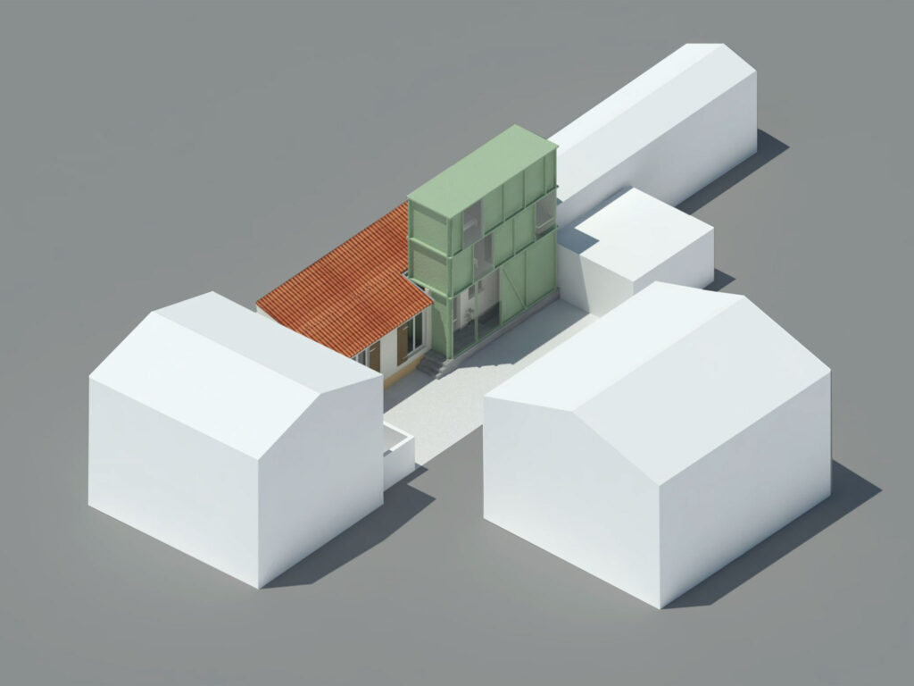 image . extension d'une maison · Villejuif [ études · 2017 ] © mbl architectes