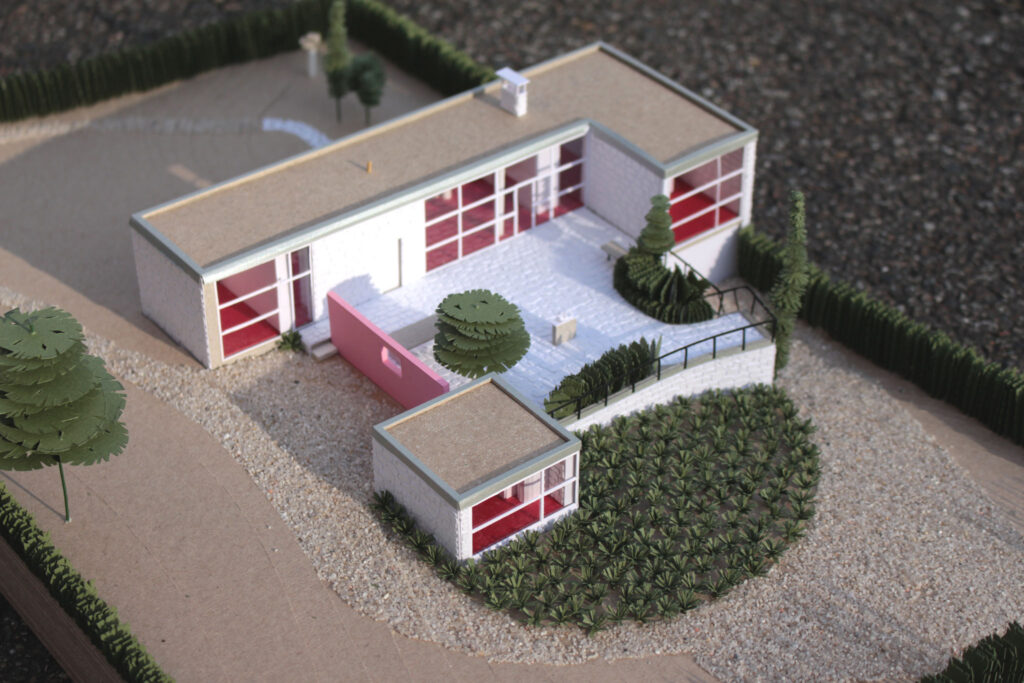 maquette 1:100 . Villa Artaude © Le Corbusier [ 1930 ] exposition Une chambre ailleurs, Villa Noailles [ 2019 ]