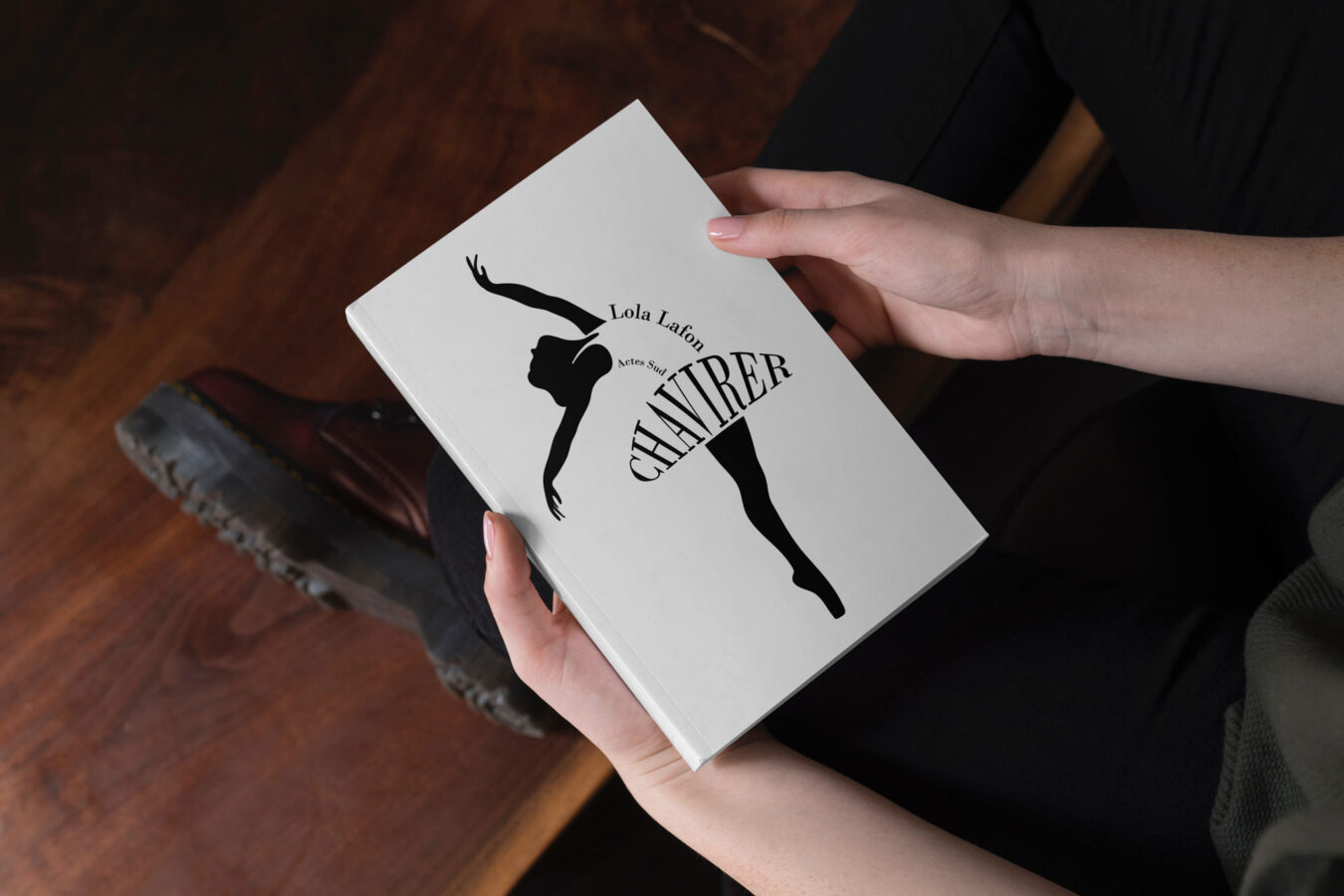 projet fictif . couvertures minimalistes . Chavirer © Lola Lafon [ 2025 ]