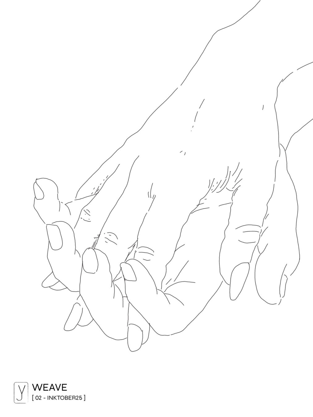 INKTOBER 2025 . 02 - WEAVE