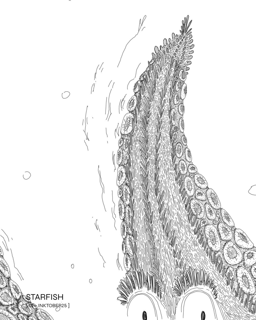 INKTOBER 2025 . 07 - STARFISH