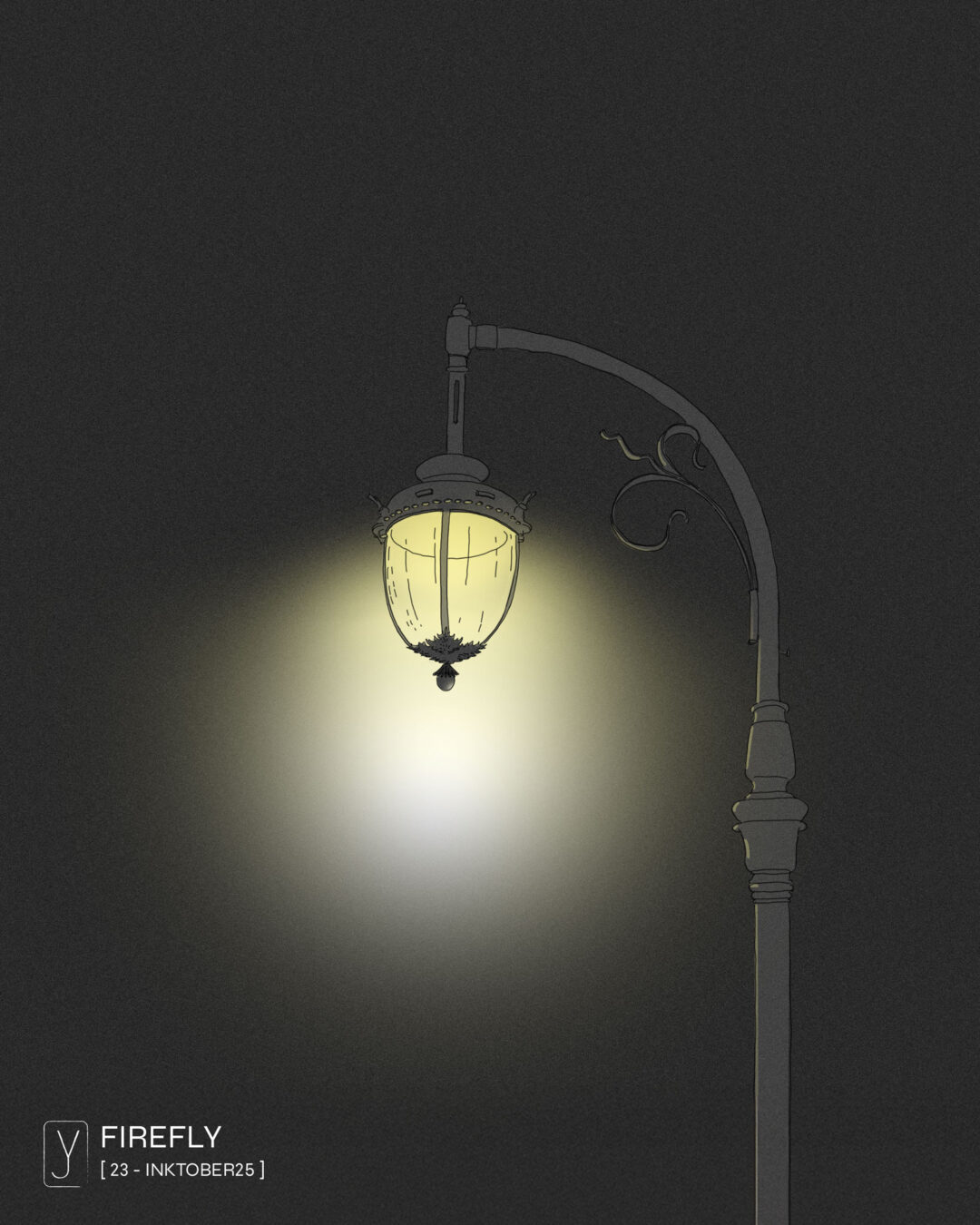 INKTOBER 2025 . 23 - FIREFLY