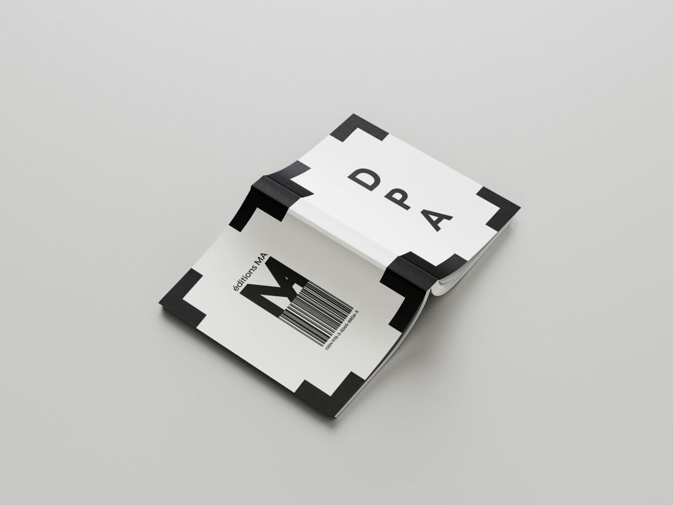 projet fictif . minimalist covers . collection RMA [ Réseau des Maisons d'Architecture ] . Dominique Perrault Architectes [ 2025 ]