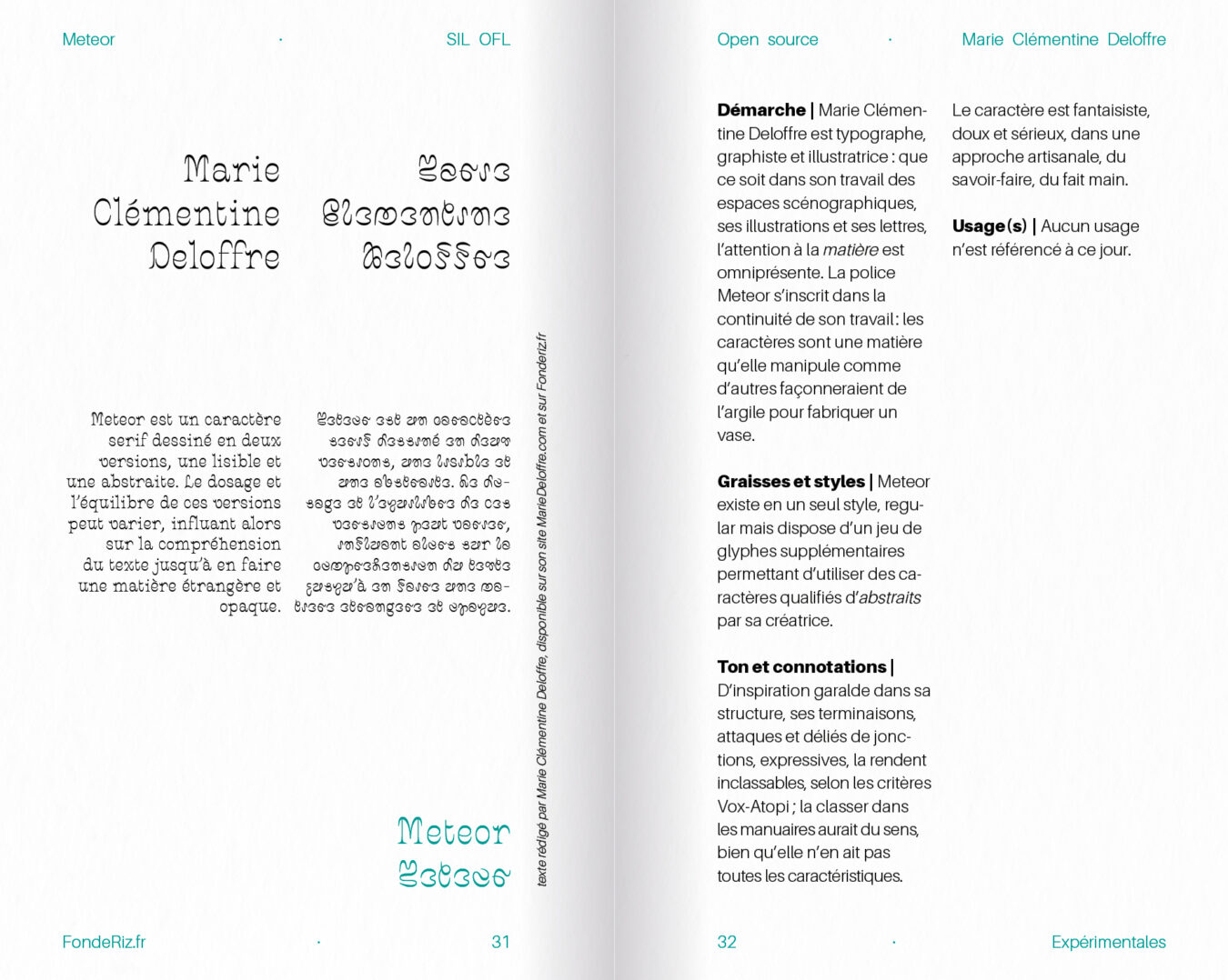 projet fictif . La typographie comme outil militant, aux éditions trouble . conception et exécution éditoriale . 2025