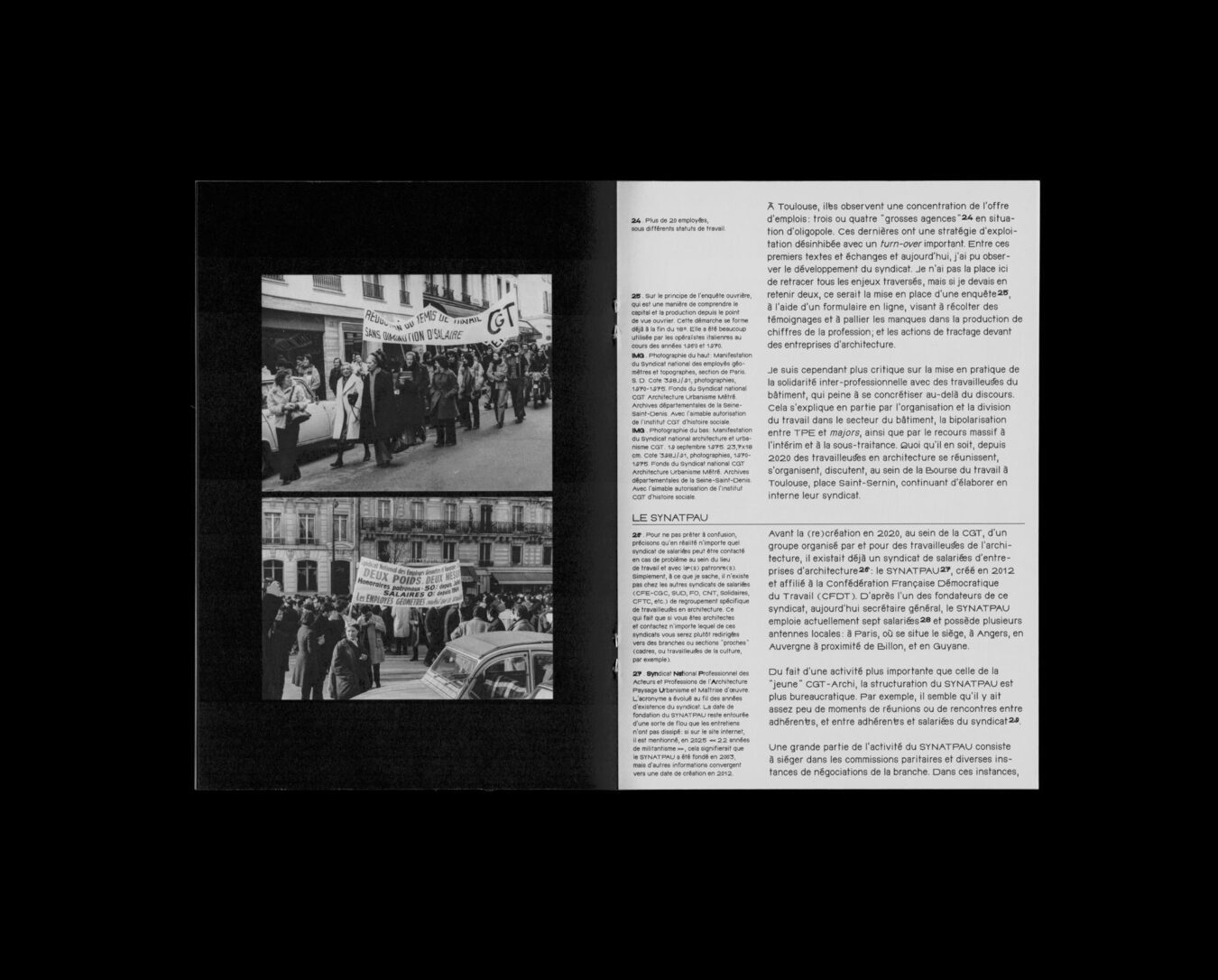 Fanzine T.I.N.A | Contribution de Giulia Tellier | Conception et exécution éditoriale 